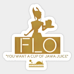 FLO: A Coruscant Cafe Story Sticker